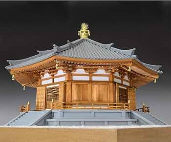 小林工芸　1/50法隆寺夢殿　ジオラマ　小林工芸　ウッディージョー　2 小林工芸 1/50法隆寺夢殿 ジオラマ 小林工芸 ウッディージョー 2